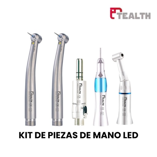 [T-04] Kit de turbina estudiantil con 2 turbinas LED directa - CA, MM, PR- Tealth  